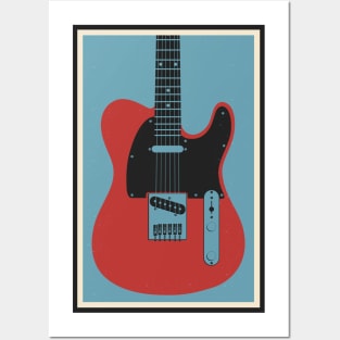 Tele Guitar Posters and Art